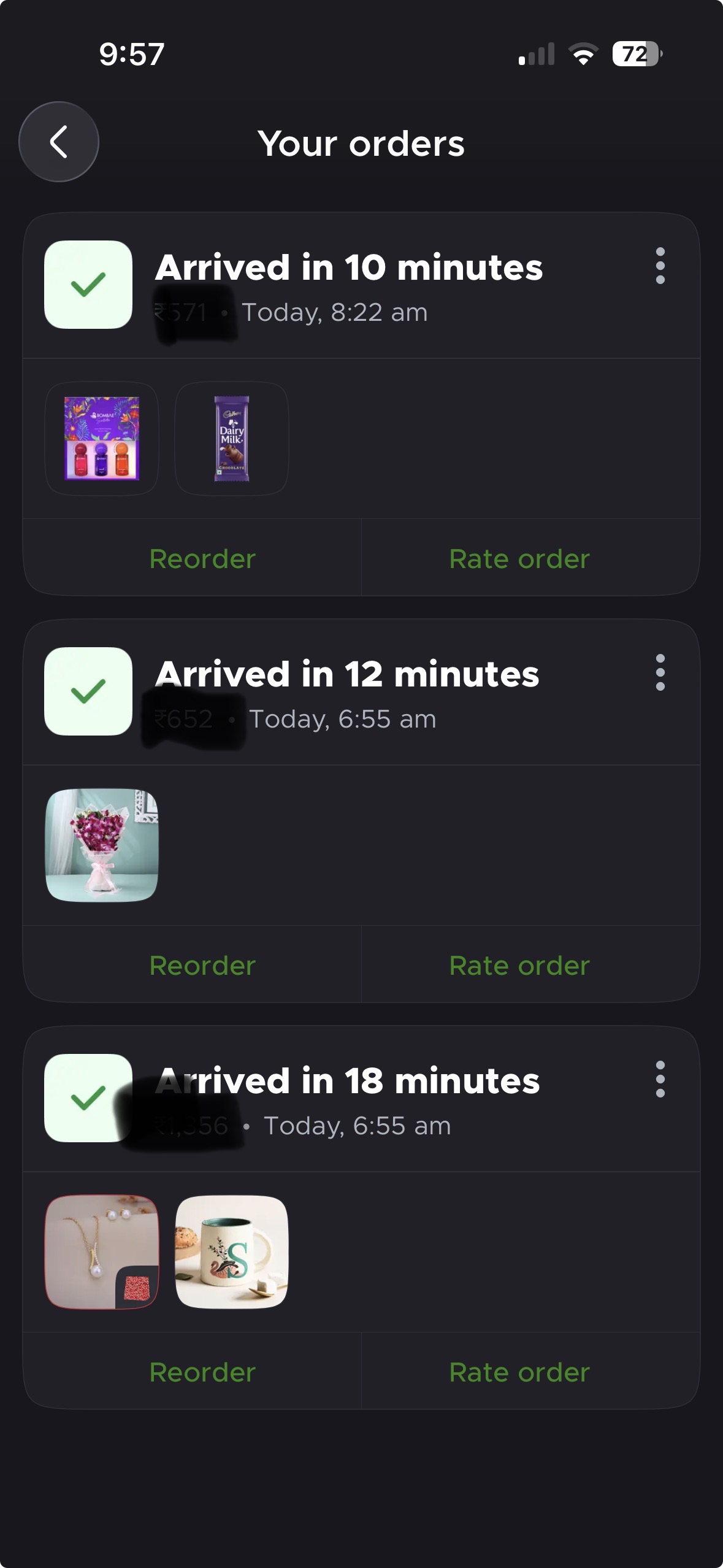 BlinkIt customer experience visual